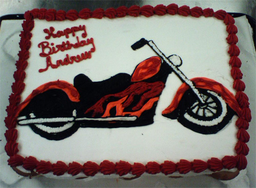 Cake Motorcycle